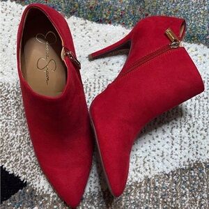 Jessica Simpson Red Averna Ankle Boot.